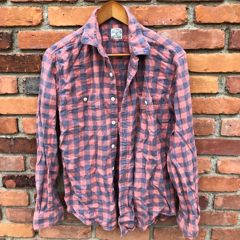 J Crew Plaid Flannel